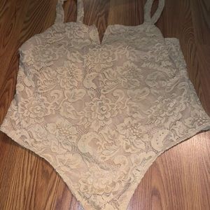 Forever 21+ lace bodysuit